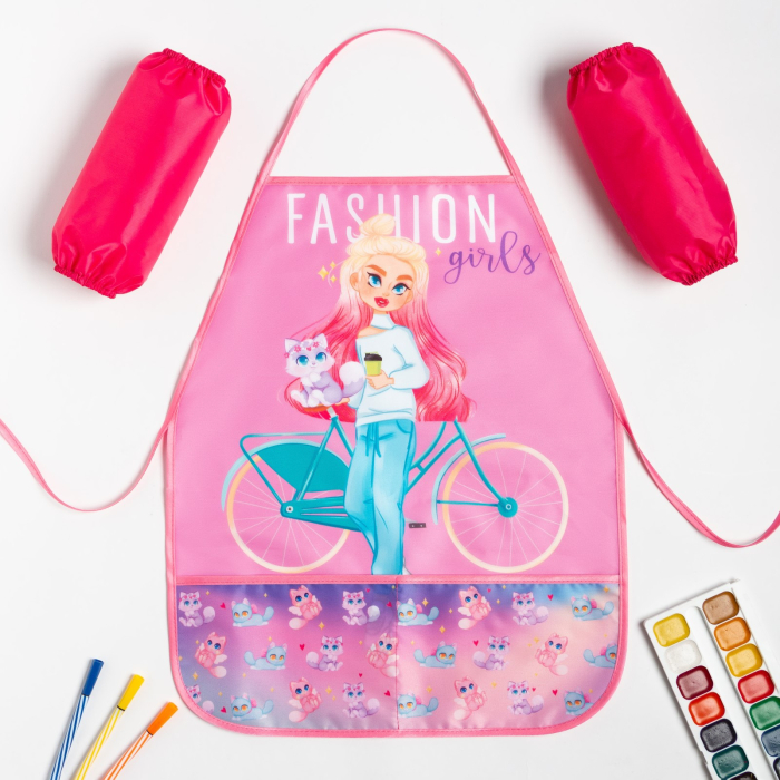 Этель Фартук с нарукавниками Fashion girl 49х39 см, Фартук с нарукавниками Fashion girl 49х39 см
Этель Фартук с нарукавниками Fashion girl 49х39 см, Фартук с нарукавниками Fashion girl 49х39 см