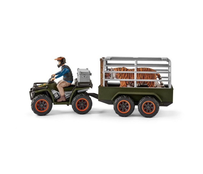 Schleich Игровой набор Квадроцикл с прицепом для перевозки животных, Игровой набор Квадроцикл с прицепом для перевозки животных
Schleich Игровой набор Квадроцикл с прицепом для перевозки животных, Игровой набор Квадроцикл с прицепом для перевозки животных