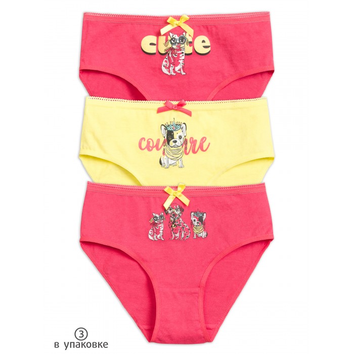 Pelican Трусики-слипы для девочек Cute 3 шт., Трусики-слипы для девочек Cute 3 шт.
Pelican Трусики-слипы для девочек Cute 3 шт., Трусики-слипы для девочек Cute 3 шт.