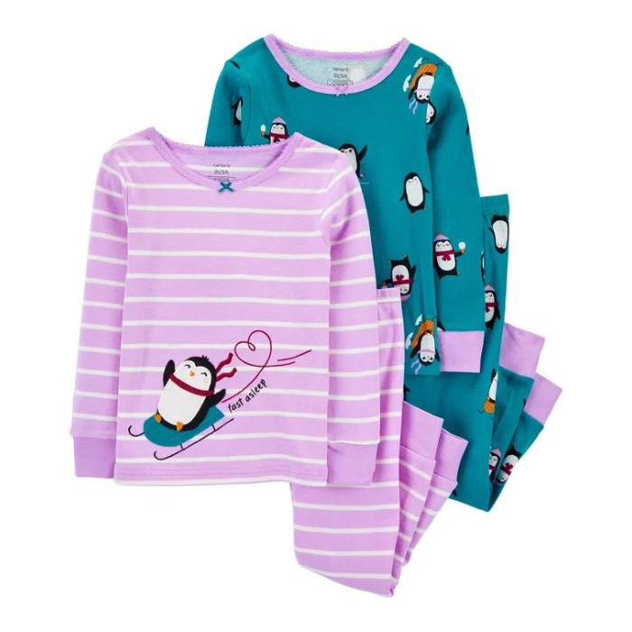 Carter's Пижама для девочки с пингвинами (4 предмета) 2M693410, Пижама для девочки с пингвинами (4 предмета) 2M693410
Carter's Пижама для девочки с пингвинами (4 предмета) 2M693410, Пижама для девочки с пингвинами (4 предмета) 2M693410