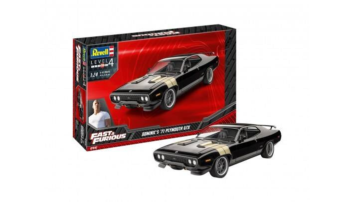 Revell Автомобиль Форсаж Fast & Furious Dominic's 1971 Plymouth GTX, Автомобиль Форсаж Fast & Furious Dominic's 1971 Plymouth GTX
Revell Автомобиль Форсаж Fast & Furious Dominic's 1971 Plymouth GTX, Автомобиль Форсаж Fast & Furious Dominic's 1971 Plymouth GTX