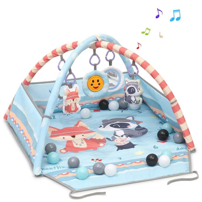 Развивающий коврик FunKids с музыкальной игрушкой Foldable Gym, с музыкальной игрушкой Foldable Gym
Развивающий коврик FunKids с музыкальной игрушкой Foldable Gym, с музыкальной игрушкой Foldable Gym