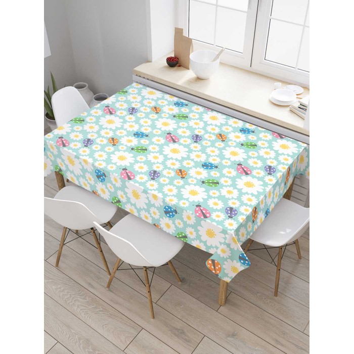 JoyArty Скатерть прямоугольная Узор с божьими коровками и цветами 145x120 см, Скатерть прямоугольная Узор с божьими коровками и цветами 145x120 см
JoyArty Скатерть прямоугольная Узор с божьими коровками и цветами 145x120 см, Скатерть прямоугольная Узор с божьими коровками и цветами 145x120 см