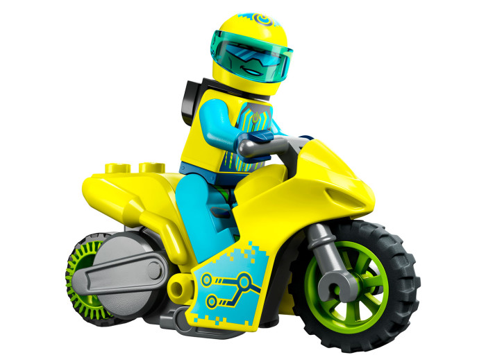 Конструктор Lego City Stuntz Трюковый кибер-мотоцикл (13 деталей), City Stuntz Трюковый кибер-мотоцикл (13 деталей)
Конструктор Lego City Stuntz Трюковый кибер-мотоцикл (13 деталей), City Stuntz Трюковый кибер-мотоцикл (13 деталей)