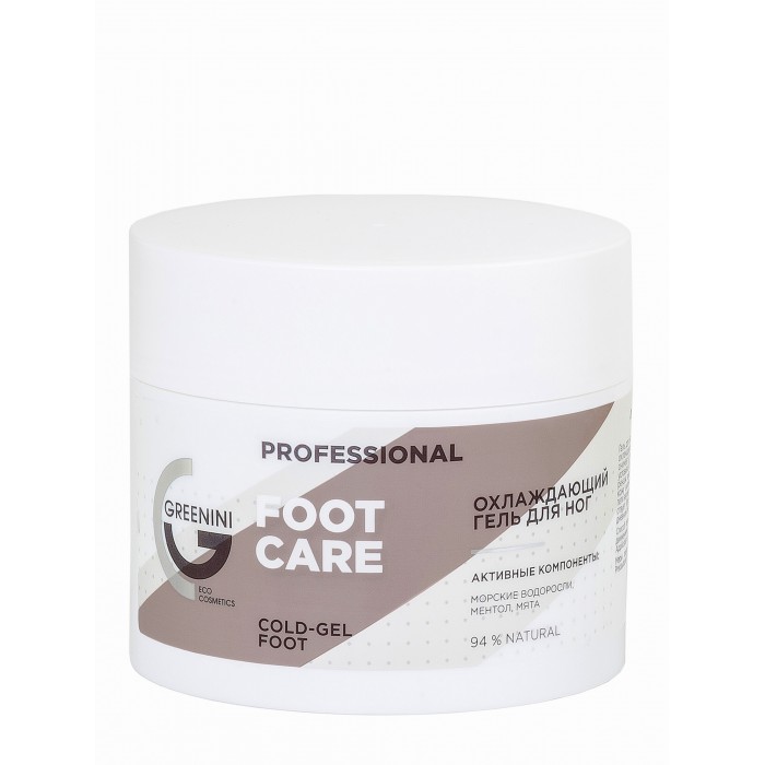 Greenini Professional Охлаждающий гель для ног Foot Care 230 мл, Охлаждающий гель для ног Foot Care 230 мл
Greenini Professional Охлаждающий гель для ног Foot Care 230 мл, Охлаждающий гель для ног Foot Care 230 мл