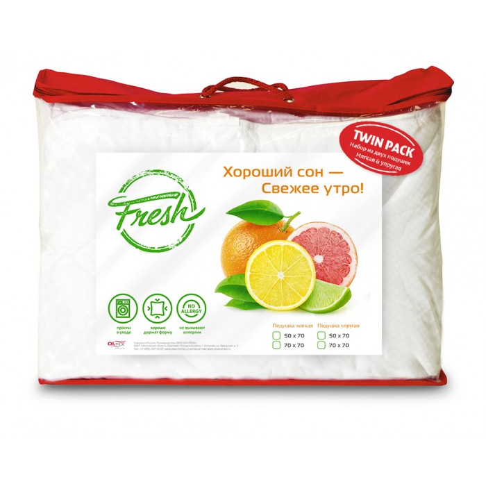 OL-Tex Набор подушек мягкая и упругая Fresh 70х50 ФКИМ-57-2, Набор подушек мягкая и упругая Fresh 70х50 ФКИМ-57-2
OL-Tex Набор подушек мягкая и упругая Fresh 70х50 ФКИМ-57-2, Набор подушек мягкая и упругая Fresh 70х50 ФКИМ-57-2