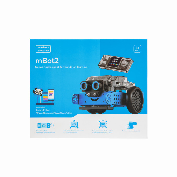 Makeblock Базовый робототехнический набор Makeblock mBot2, Базовый робототехнический набор Makeblock mBot2
Makeblock Базовый робототехнический набор Makeblock mBot2, Базовый робототехнический набор Makeblock mBot2