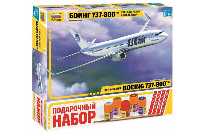 Звезда Сборная модель Пассажирского авиалайнера Боинг 737-800, Сборная модель Пассажирского авиалайнера Боинг 737-800
Звезда Сборная модель Пассажирского авиалайнера Боинг 737-800, Сборная модель Пассажирского авиалайнера Боинг 737-800
