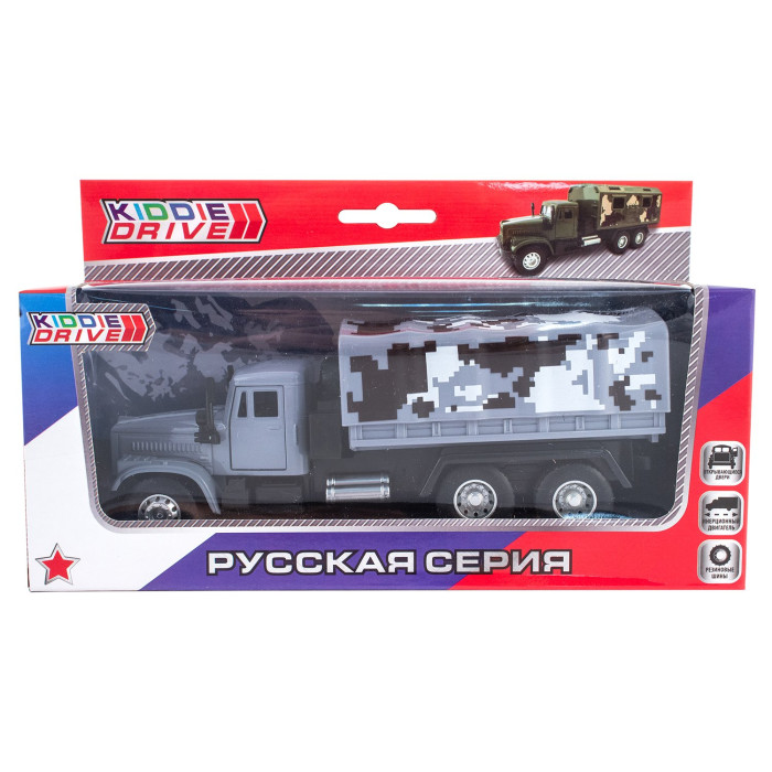 KiddieDrive Инерционный военный грузовик 1601714, Инерционный военный грузовик 1601714
KiddieDrive Инерционный военный грузовик 1601714, Инерционный военный грузовик 1601714
