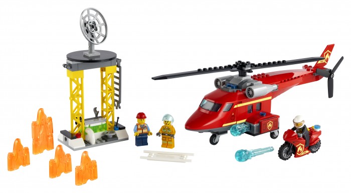 Конструктор Lego City 60281 Лего Город Спасательный пожарный вертолёт, City 60281 Лего Город Спасательный пожарный вертолёт
Конструктор Lego City 60281 Лего Город Спасательный пожарный вертолёт, City 60281 Лего Город Спасательный пожарный вертолёт