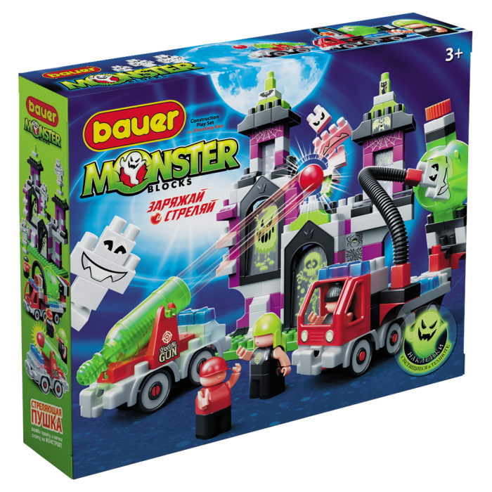 Конструктор Bauer Monster Blocks Большой дом с привидениями (219 элементов), Monster Blocks Большой дом с привидениями (219 элементов)
Конструктор Bauer Monster Blocks Большой дом с привидениями (219 элементов), Monster Blocks Большой дом с привидениями (219 элементов)