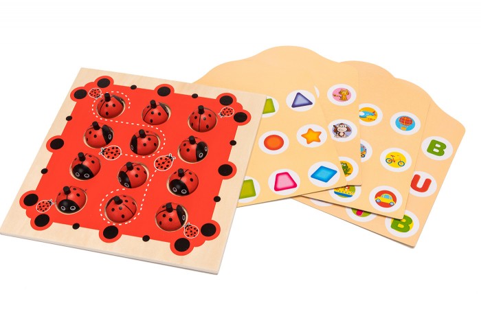 Деревянная игрушка Bradex Мемори-игра развивающая настольная 12 божьих коровок, Мемори-игра развивающая настольная 12 божьих коровок 
Деревянная игрушка Bradex Мемори-игра развивающая настольная 12 божьих коровок, Мемори-игра развивающая настольная 12 божьих коровок