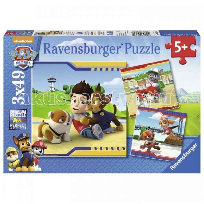 Ravensburger Пазл Щенячий патруль меховые герои 3х49 элементов, Пазл Щенячий патруль меховые герои 3х49 элементов
Ravensburger Пазл Щенячий патруль меховые герои 3х49 элементов, Пазл Щенячий патруль меховые герои 3х49 элементов
