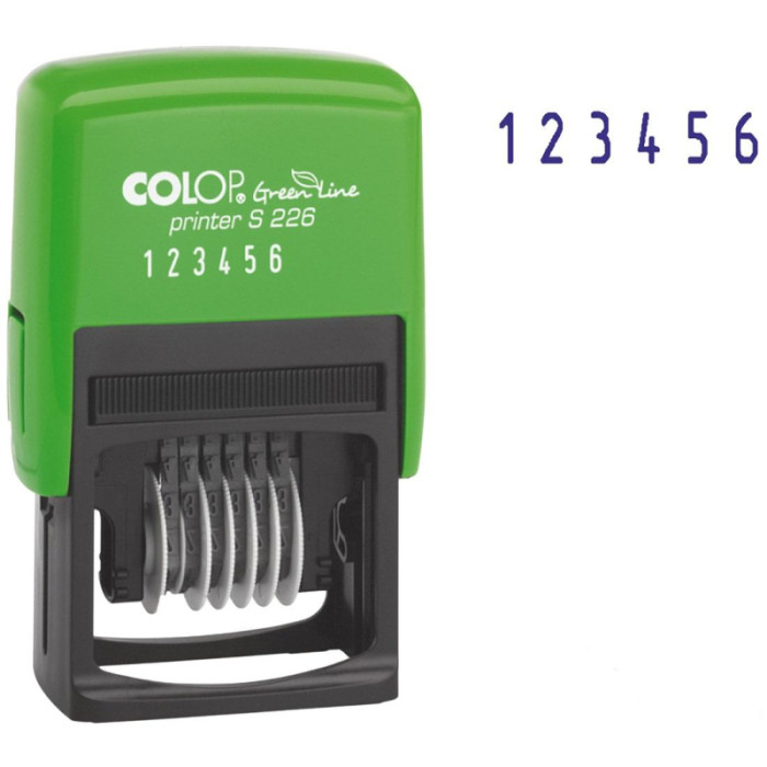 Colop Нумератор автоматический Printer S226 Эко Line 6-разрядный, Нумератор автоматический Printer S226 Эко Line 6-разрядный
Colop Нумератор автоматический Printer S226 Эко Line 6-разрядный, Нумератор автоматический Printer S226 Эко Line 6-разрядный