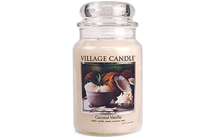 Village Candle Ароматическая свеча большая Кокос и Ваниль, Ароматическая свеча большая Кокос и Ваниль
Village Candle Ароматическая свеча большая Кокос и Ваниль, Ароматическая свеча большая Кокос и Ваниль