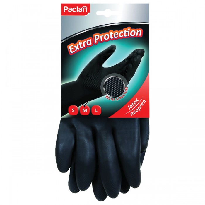 Paclan Перчатки хозяйственные неопреновые Extra Protection, Перчатки хозяйственные неопреновые Extra Protection
Paclan Перчатки хозяйственные неопреновые Extra Protection, Перчатки хозяйственные неопреновые Extra Protection