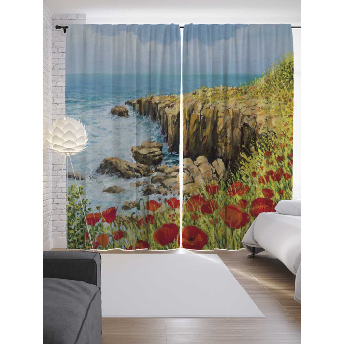 JoyArty Шторы с фотопечатью Скальные морские цветы из сатена 290х265 см, Шторы с фотопечатью Скальные морские цветы из сатена 290х265 см
JoyArty Шторы с фотопечатью Скальные морские цветы из сатена 290х265 см, Шторы с фотопечатью Скальные морские цветы из сатена 290х265 см