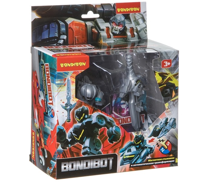 Bondibon Трансформер Bondibot магнитная трансформация пусковым мечом машинок в робота ВВ4612, Трансформер Bondibot магнитная трансформация пусковым мечом машинок в робота ВВ4612
Bondibon Трансформер Bondibot магнитная трансформация пусковым мечом машинок в робота ВВ4612, Трансформер Bondibot магнитная трансформация пусковым мечом машинок в робота ВВ4612