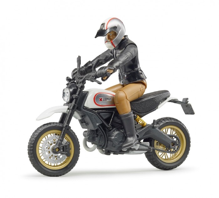 Bruder Мотоцикл Scrambler Ducati с мотоциклистом, Мотоцикл Scrambler Ducati с мотоциклистом
Bruder Мотоцикл Scrambler Ducati с мотоциклистом, Мотоцикл Scrambler Ducati с мотоциклистом