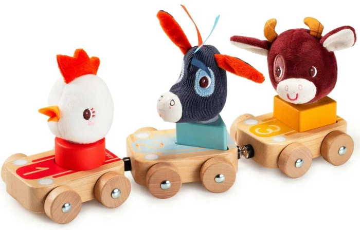 Деревянная игрушка Lilliputiens Поезд на магнитах Ферма Счет 1-2-3, Поезд на магнитах Ферма Счет 1-2-3
Деревянная игрушка Lilliputiens Поезд на магнитах Ферма Счет 1-2-3, Поезд на магнитах Ферма Счет 1-2-3