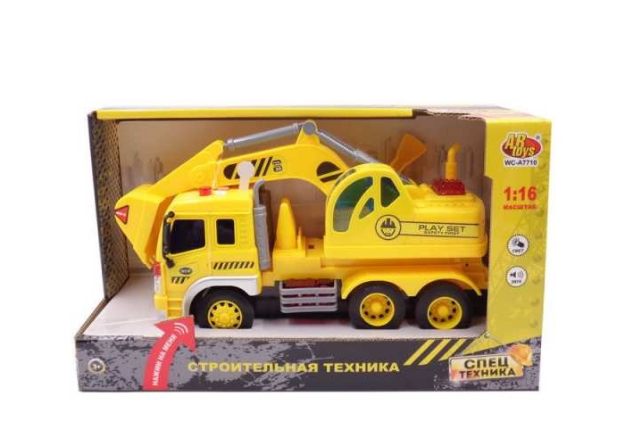 ABtoys Машинка Экскаватор инерционная со звуковыми и световыми эффектами, Машинка Экскаватор инерционная со звуковыми и световыми эффектами
ABtoys Машинка Экскаватор инерционная со звуковыми и световыми эффектами, Машинка Экскаватор инерционная со звуковыми и световыми эффектами