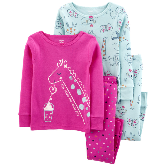 Carter's Пижама для девочки с жирафами (4 предмета) 1M693610, Пижама для девочки с жирафами (4 предмета) 1M693610
Carter's Пижама для девочки с жирафами (4 предмета) 1M693610, Пижама для девочки с жирафами (4 предмета) 1M693610
