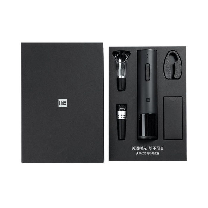 HuoHou Подарочный набор для вина Electric Wine Opener Gift Box, Подарочный набор для вина Electric Wine Opener Gift Box
HuoHou Подарочный набор для вина Electric Wine Opener Gift Box, Подарочный набор для вина Electric Wine Opener Gift Box