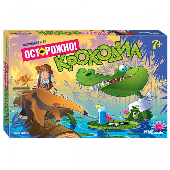 Step Puzzle Настольная игра Осторожно крокодил!, Настольная игра Осторожно крокодил!
Step Puzzle Настольная игра Осторожно крокодил!, Настольная игра Осторожно крокодил!