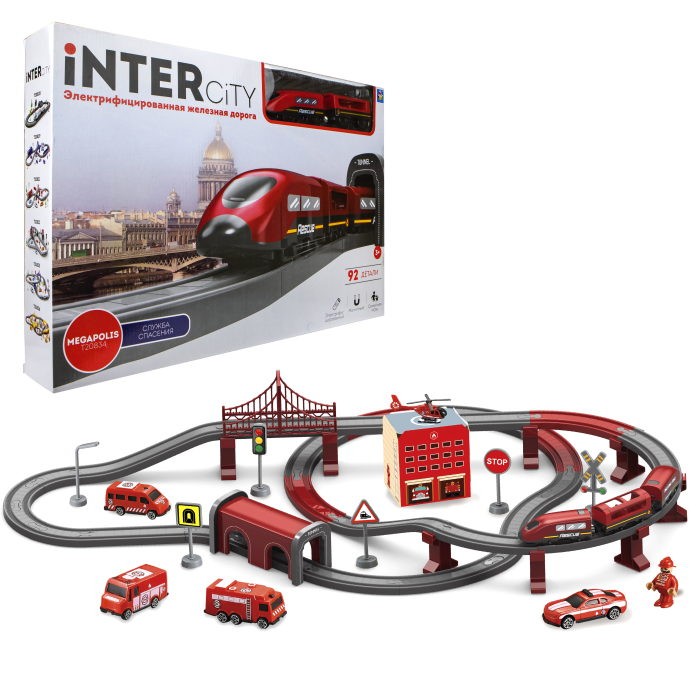 1 Toy InterCity Megapolis набор Железная дорога Служба спасения, InterCity Megapolis набор Железная дорога Служба спасения
1 Toy InterCity Megapolis набор Железная дорога Служба спасения, InterCity Megapolis набор Железная дорога Служба спасения