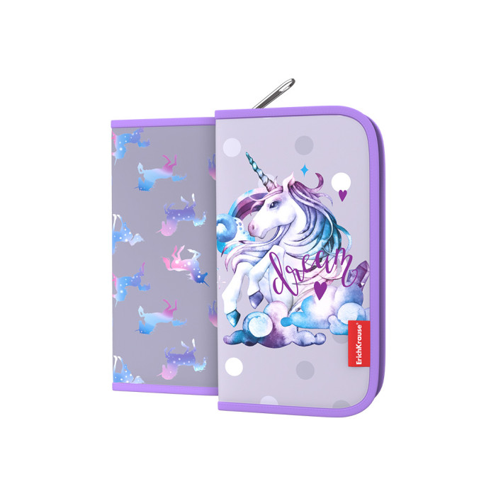 ErichKrause Пенал-книжка с наполнением Dream Unicorn 205х110х25 мм, Пенал-книжка с наполнением Dream Unicorn 205х110х25 мм
ErichKrause Пенал-книжка с наполнением Dream Unicorn 205х110х25 мм, Пенал-книжка с наполнением Dream Unicorn 205х110х25 мм
