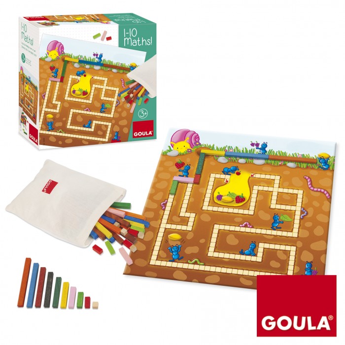 фото Деревянная игрушка goula развивающая игра математика