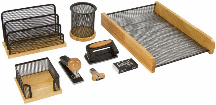 Galant Набор настольный Wood & Metal (8 предметов), Набор настольный Wood & Metal (8 предметов)
Galant Набор настольный Wood & Metal (8 предметов), Набор настольный Wood & Metal (8 предметов)