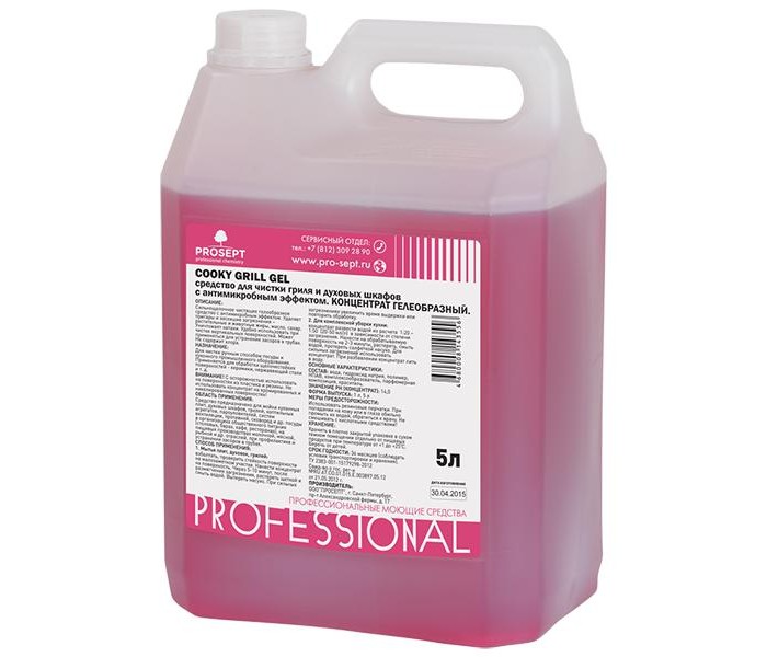 Prosept Cooky Grill Gel Средство для чистки гриля и духовых шкафов 5 л, Cooky Grill Gel Средство для чистки гриля и духовых шкафов 5 л
Prosept Cooky Grill Gel Средство для чистки гриля и духовых шкафов 5 л, Cooky Grill Gel Средство для чистки гриля и духовых шкафов 5 л