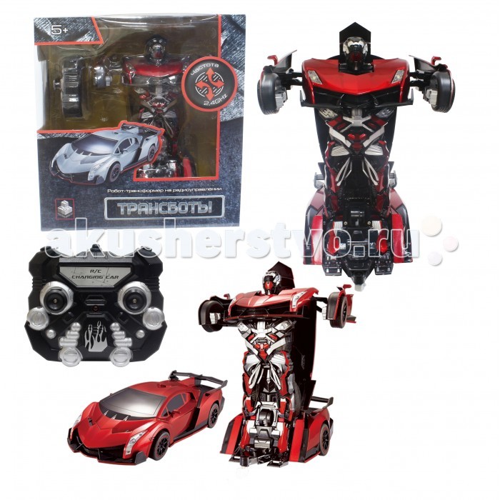 1 Toy Робот-трансформер Спортивный автомобиль на р/у, Робот-трансформер Спортивный автомобиль на р/у
1 Toy Робот-трансформер Спортивный автомобиль на р/у, Робот-трансформер Спортивный автомобиль на р/у