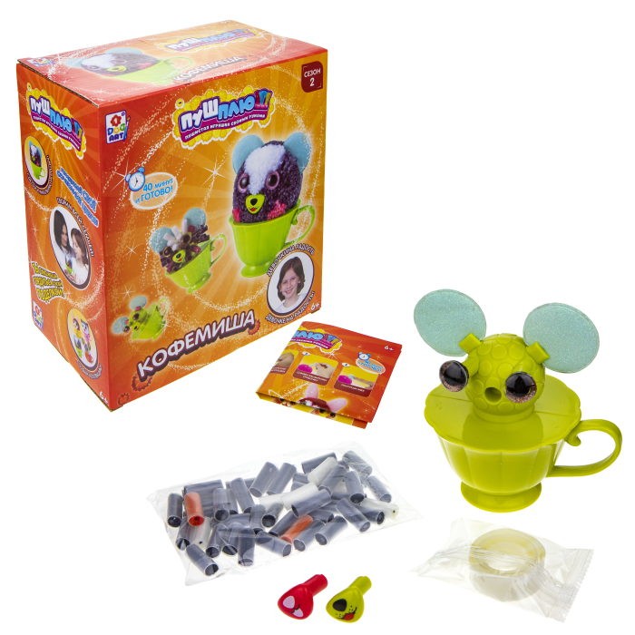 1 Toy Пуш-Плюш Набор для творчества Кофемиша, Пуш-Плюш Набор для творчества Кофемиша
1 Toy Пуш-Плюш Набор для творчества Кофемиша, Пуш-Плюш Набор для творчества Кофемиша