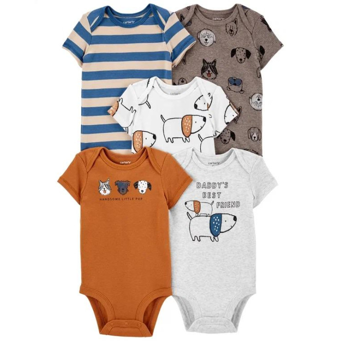 Carter's Боди для мальчика с собаками 5 шт. 1M757010, Боди для мальчика с собаками 5 шт. 1M757010
Carter's Боди для мальчика с собаками 5 шт. 1M757010, Боди для мальчика с собаками 5 шт. 1M757010