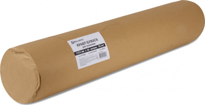 Brauberg Крафт-бумага в рулоне 1000 мм x 40 м, Крафт-бумага в рулоне 1000 мм x 40 м
Brauberg Крафт-бумага в рулоне 1000 мм x 40 м, Крафт-бумага в рулоне 1000 мм x 40 м