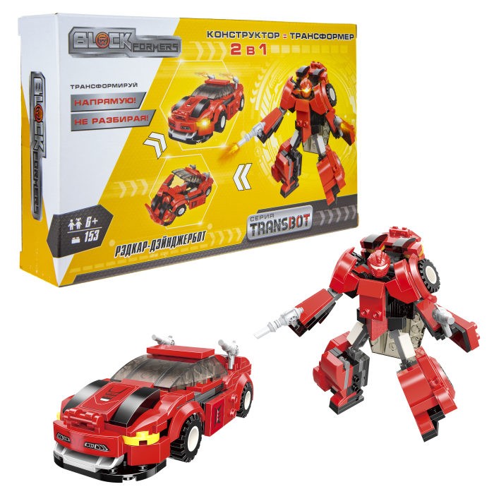 1 Toy Blockformers Transbot конструктор Рэдкар-Дэйнжербот, Blockformers Transbot конструктор Рэдкар-Дэйнжербот
1 Toy Blockformers Transbot конструктор Рэдкар-Дэйнжербот, Blockformers Transbot конструктор Рэдкар-Дэйнжербот