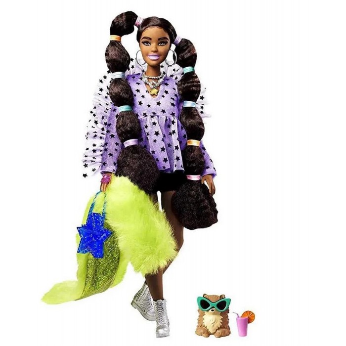 Barbie Кукла Экстра с переплетенными резинками хвостиками, Кукла Экстра с переплетенными резинками хвостиками
Barbie Кукла Экстра с переплетенными резинками хвостиками, Кукла Экстра с переплетенными резинками хвостиками