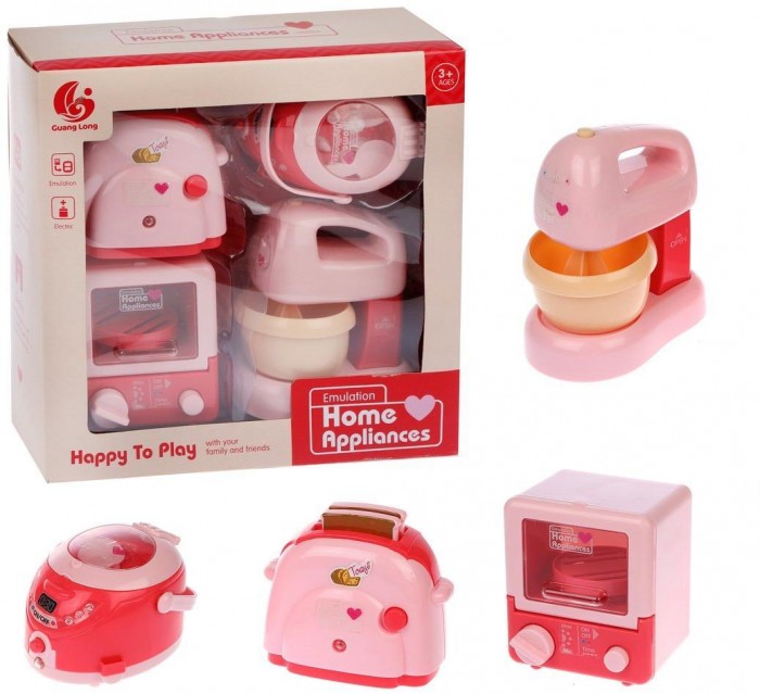 Наша Игрушка Игровой набор Бытовая техника (4 предмета) RD-501, Игровой набор Бытовая техника (4 предмета) RD-501
Наша Игрушка Игровой набор Бытовая техника (4 предмета) RD-501, Игровой набор Бытовая техника (4 предмета) RD-501