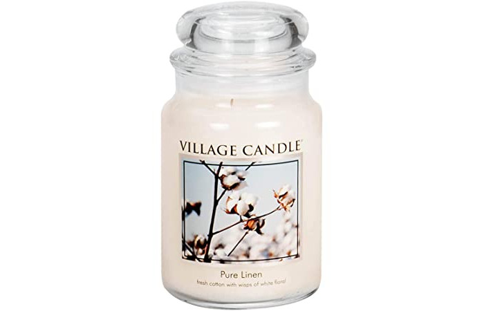 Village Candle Ароматическая свеча большая Хлопок и Лен, Ароматическая свеча большая Хлопок и Лен
Village Candle Ароматическая свеча большая Хлопок и Лен, Ароматическая свеча большая Хлопок и Лен