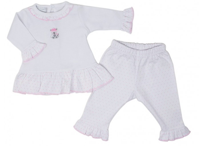 Magnolia baby Пижама для девочки (топ, брючки) Tiny Polar Bears, Пижама для девочки (топ, брючки) Tiny Polar Bears
Magnolia baby Пижама для девочки (топ, брючки) Tiny Polar Bears, Пижама для девочки (топ, брючки) Tiny Polar Bears