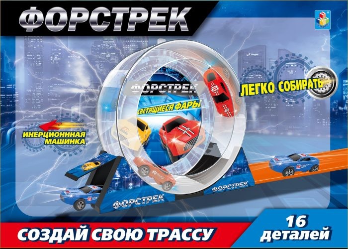 1 Toy Форстрек автодром: 1 машинка и барабан, Форстрек автодром: 1 машинка и барабан
1 Toy Форстрек автодром: 1 машинка и барабан, Форстрек автодром: 1 машинка и барабан