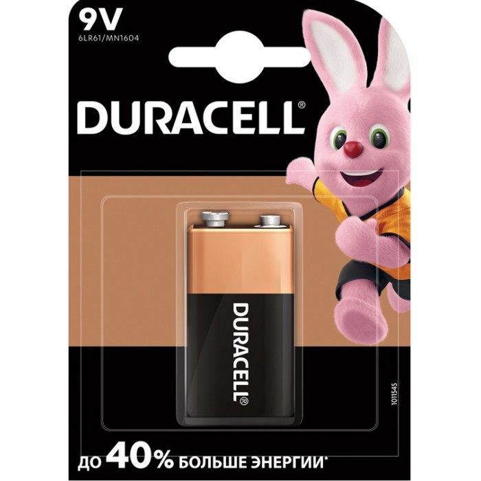 Duracell Батарейка алкалиновая Basic MN1604 (6LR61), Батарейка алкалиновая Basic MN1604 (6LR61)
Duracell Батарейка алкалиновая Basic MN1604 (6LR61), Батарейка алкалиновая Basic MN1604 (6LR61)