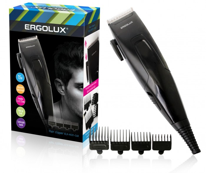 Ergolux Машинка для стрижки волос ELX-HC01, Машинка для стрижки волос ELX-HC01
Ergolux Машинка для стрижки волос ELX-HC01, Машинка для стрижки волос ELX-HC01