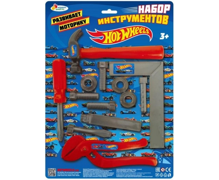Играем вместе Набор инструментов Hot Wheels B1455757-R, Набор инструментов Hot Wheels B1455757-R
Играем вместе Набор инструментов Hot Wheels B1455757-R, Набор инструментов Hot Wheels B1455757-R