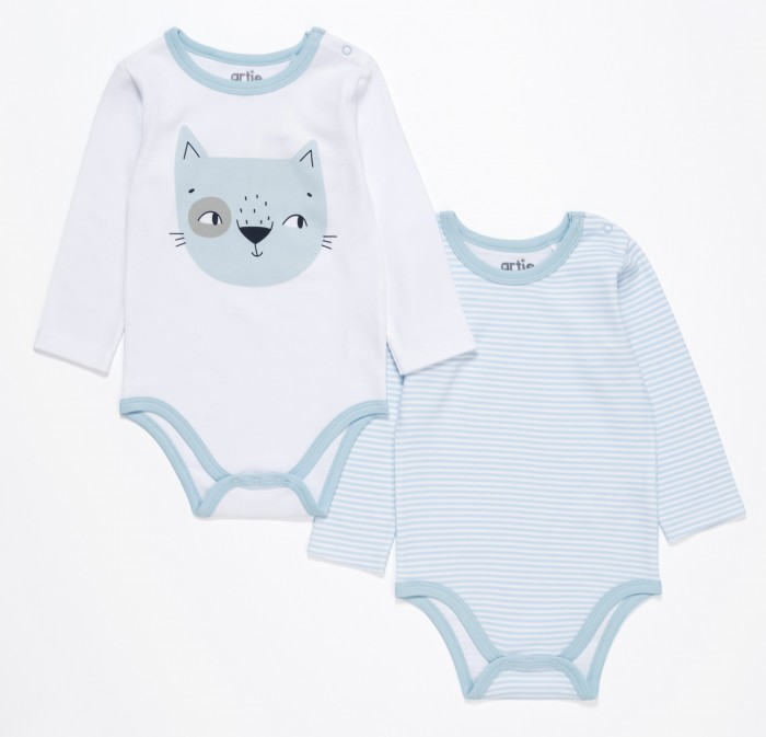Artie Боди для мальчиков Basic Babywear Котик 2ABd-607m 2 шт., Боди для мальчиков Basic Babywear Котик 2ABd-607m 2 шт.
Artie Боди для мальчиков Basic Babywear Котик 2ABd-607m 2 шт., Боди для мальчиков Basic Babywear Котик 2ABd-607m 2 шт.