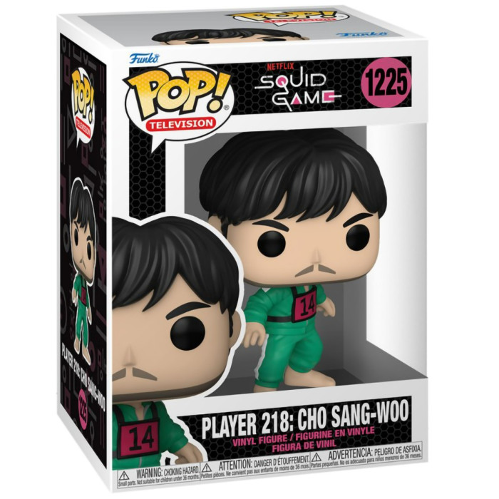 Funko Фигурка pop! tv Squid Game Player 218 Cho Sang-Woo, Фигурка pop! tv Squid Game Player 218 Cho Sang-Woo
Funko Фигурка pop! tv Squid Game Player 218 Cho Sang-Woo, Фигурка pop! tv Squid Game Player 218 Cho Sang-Woo