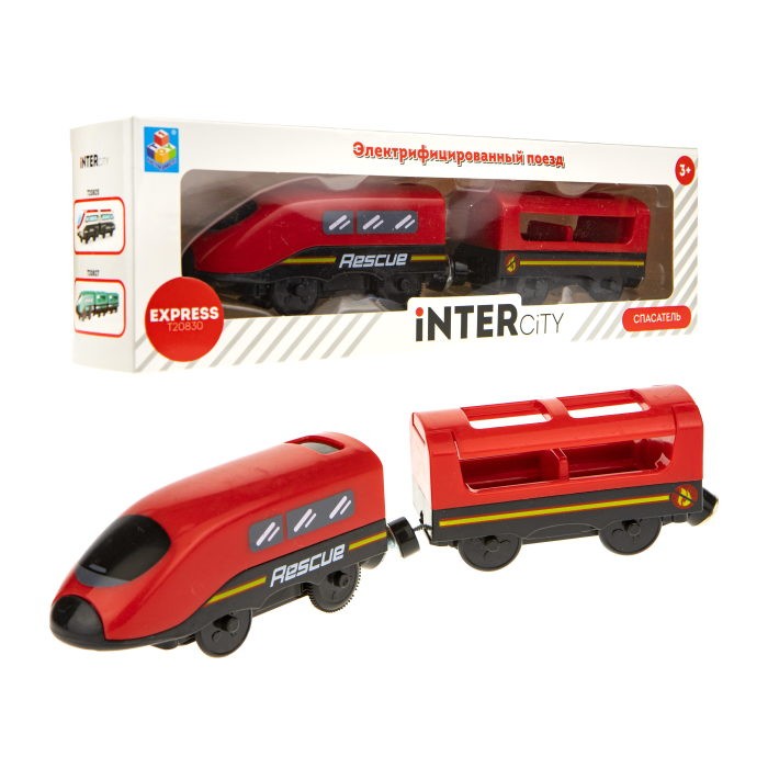 1 Toy InterCity Express электропоезд Спасатель 2 вагона, InterCity Express электропоезд Спасатель 2 вагона
1 Toy InterCity Express электропоезд Спасатель 2 вагона, InterCity Express электропоезд Спасатель 2 вагона