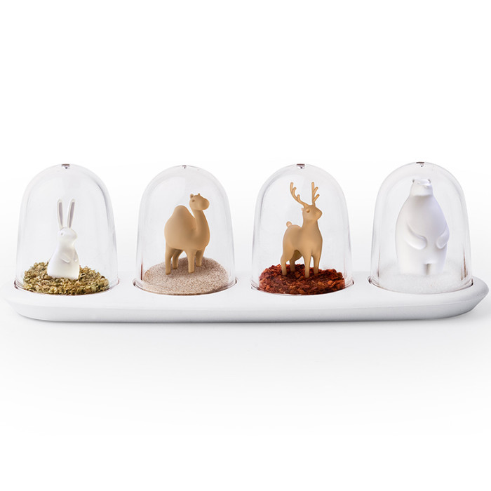 Qualy Ёмкости для специй в наборе Animal Parade, Ёмкости для специй в наборе Animal Parade
Qualy Ёмкости для специй в наборе Animal Parade, Ёмкости для специй в наборе Animal Parade